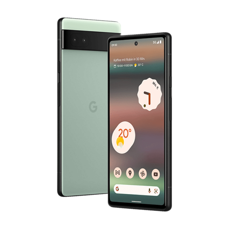 Google Pixel 6a 5G Dual Sim 6GB RAM 128GB - Sage Green DE