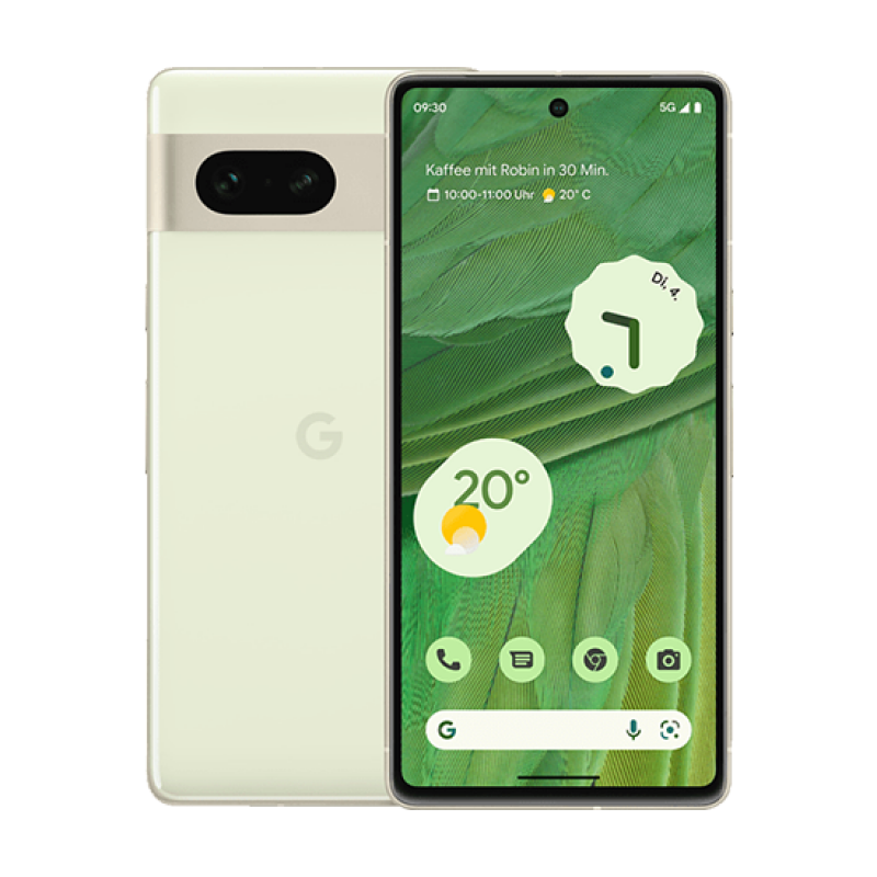 Google Pixel 7 5G Dual Sim 8GB RAM 128GB - Lemongrass DE
