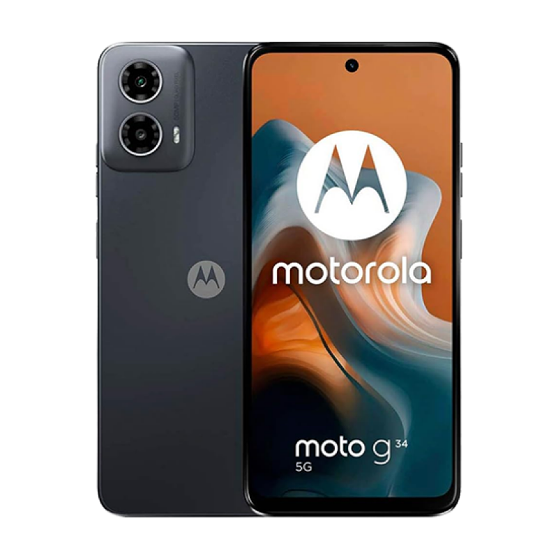 Motorola XT2363-3 Moto G34 5G Dual Sim 4GB RAM 128GB - Charcoal Black