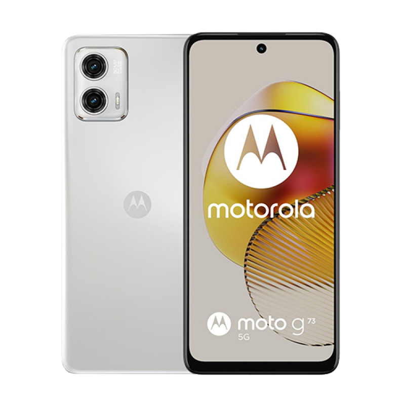 Motorola XT2237-2 Moto G73 5G Dual Sim 8GB RAM 256GB - Lucent White EU