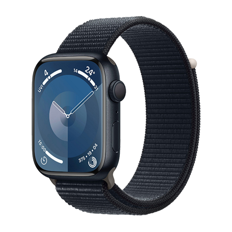 Watch Apple Watch Series 9 GPS 45mm Midnight Aluminium Case with Sport Loop - Midnight