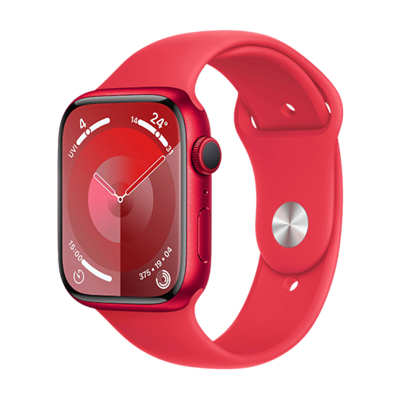 Watch Apple Watch Series 9 GPS 45mm (PRODUCT)RED Aluminium Case with Sport Band S/M - (PRODUCT)RED EU