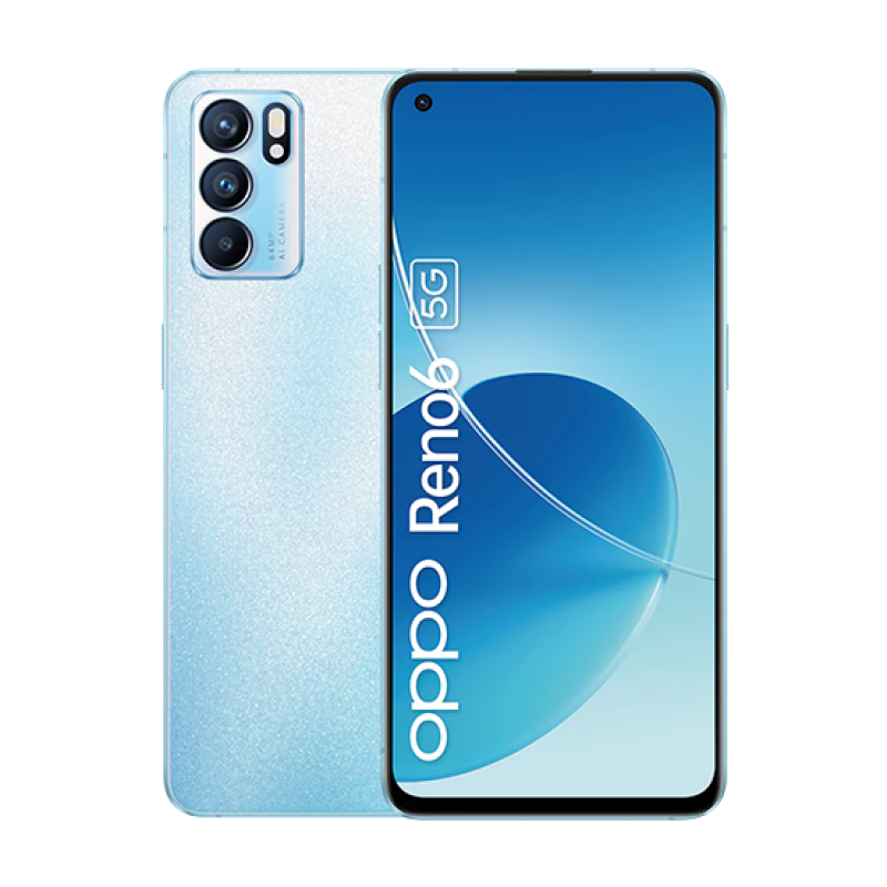 Oppo Reno6 5G Dual Sim 8GB RAM 128GB - Blue EU