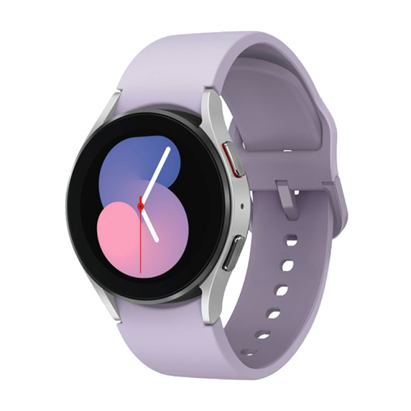 Watch Samsung Galaxy Watch 5 R900 40mm BT - Silver (Purple Strap) EU