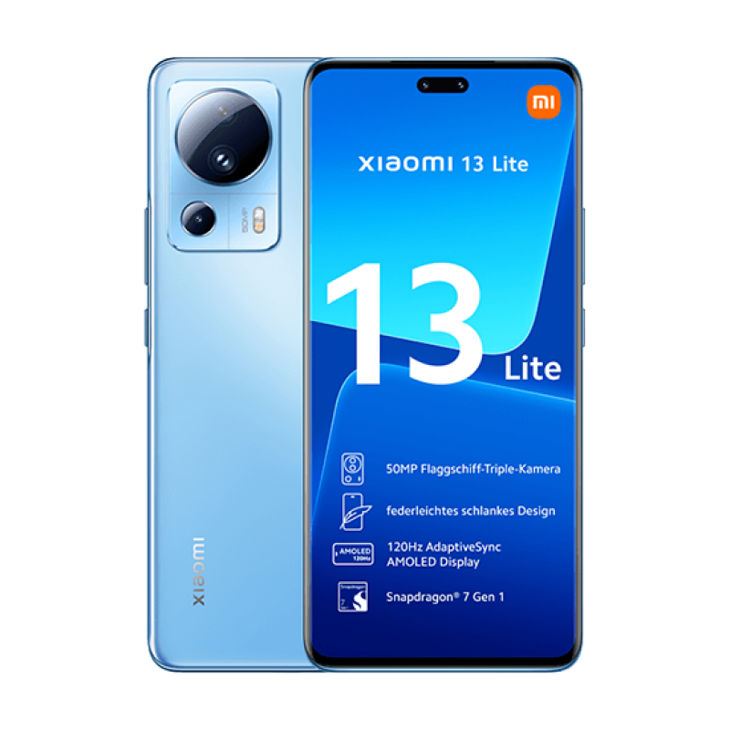 Xiaomi 13 Lite 5G Dual Sim 8GB RAM 256GB - Blue EU