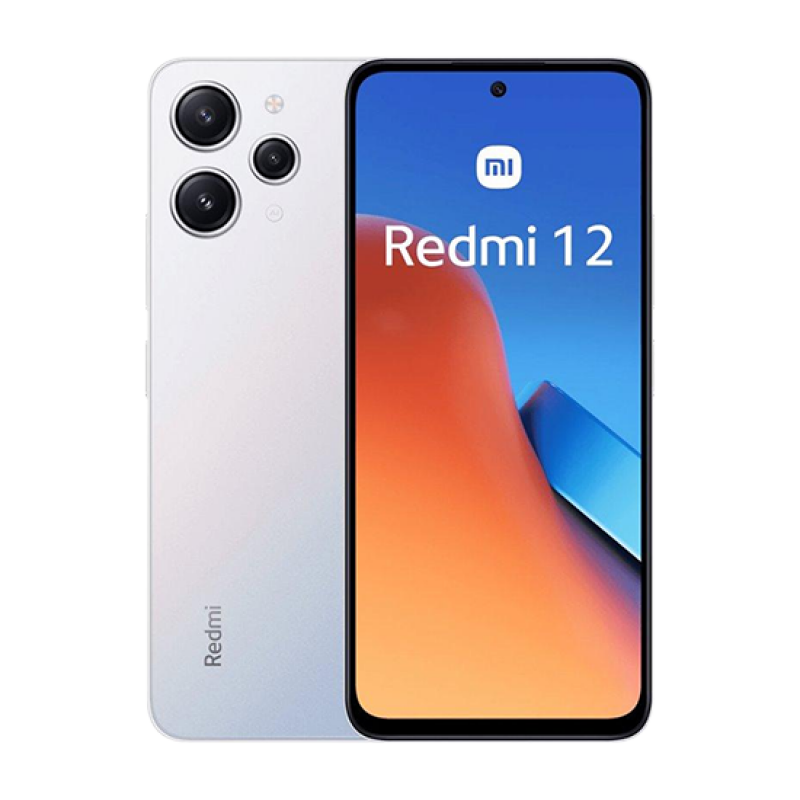 Xiaomi Redmi 12 4G Dual Sim 8GB RAM 256GB - Silver EU