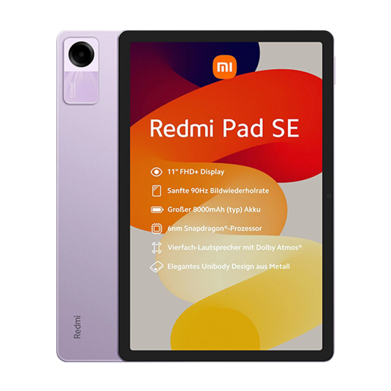 Tablet Xiaomi Redmi Pad SE 11.0 6GB RAM 128GB WiFi - Purple EU